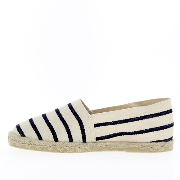 La Maison Je L'Espadrille Shoes - NWOT Espadrilles French Artisan Striped - 39